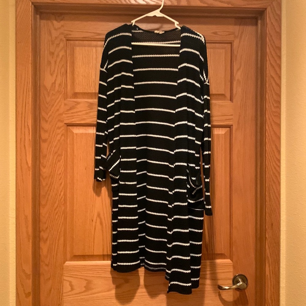 Duster length Cardigan
